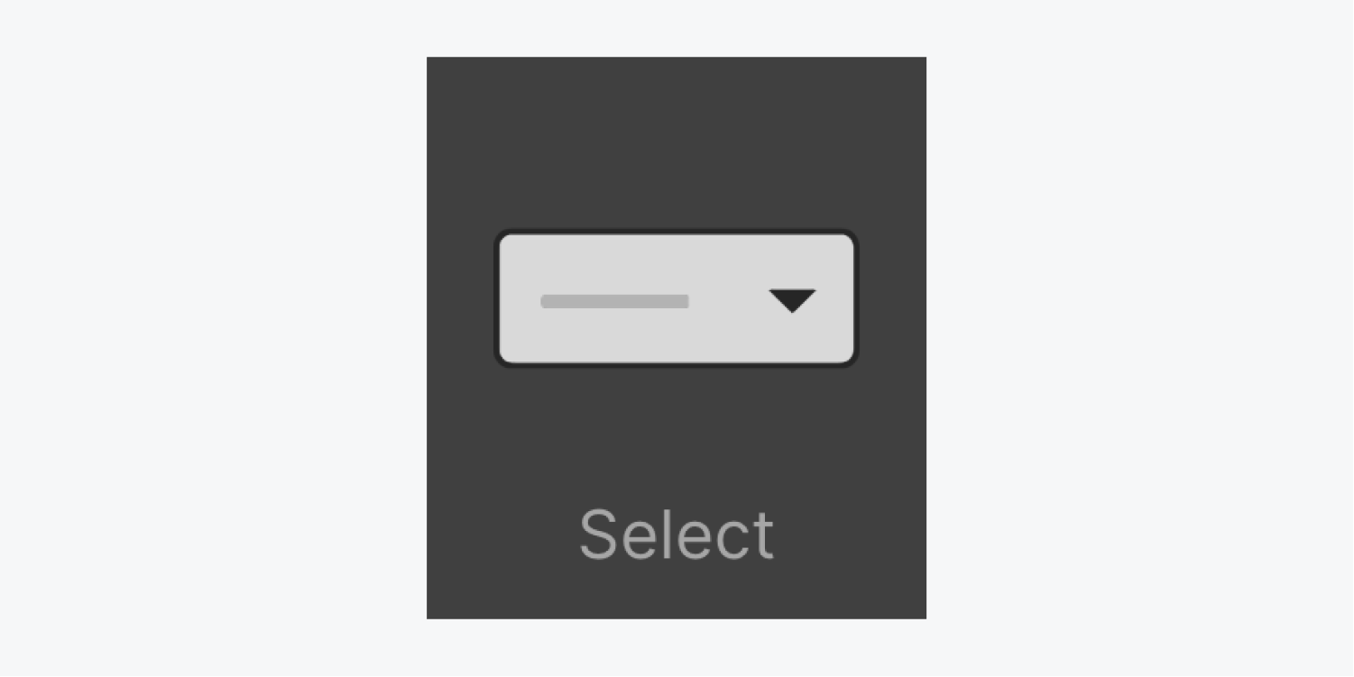 A thumbnail of the Select inputs element icon.